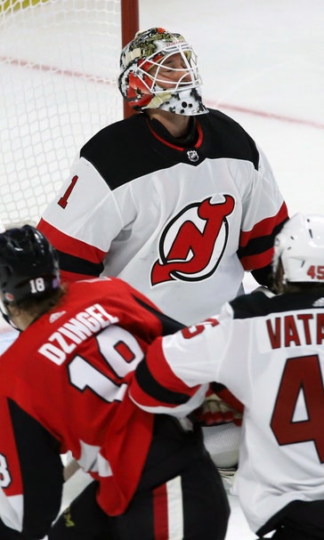 Senators rally after Uber video, beat Devils 7-3